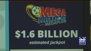 Mega Millions jackpot at record-breaking $1.6 billion