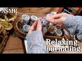 ASMR 🤎Relaxing Cozy Christmas Memories | Paper Sounds for Journaling