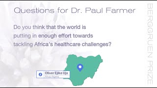 Questions for Dr. Farmer: Abuja, Nigeria