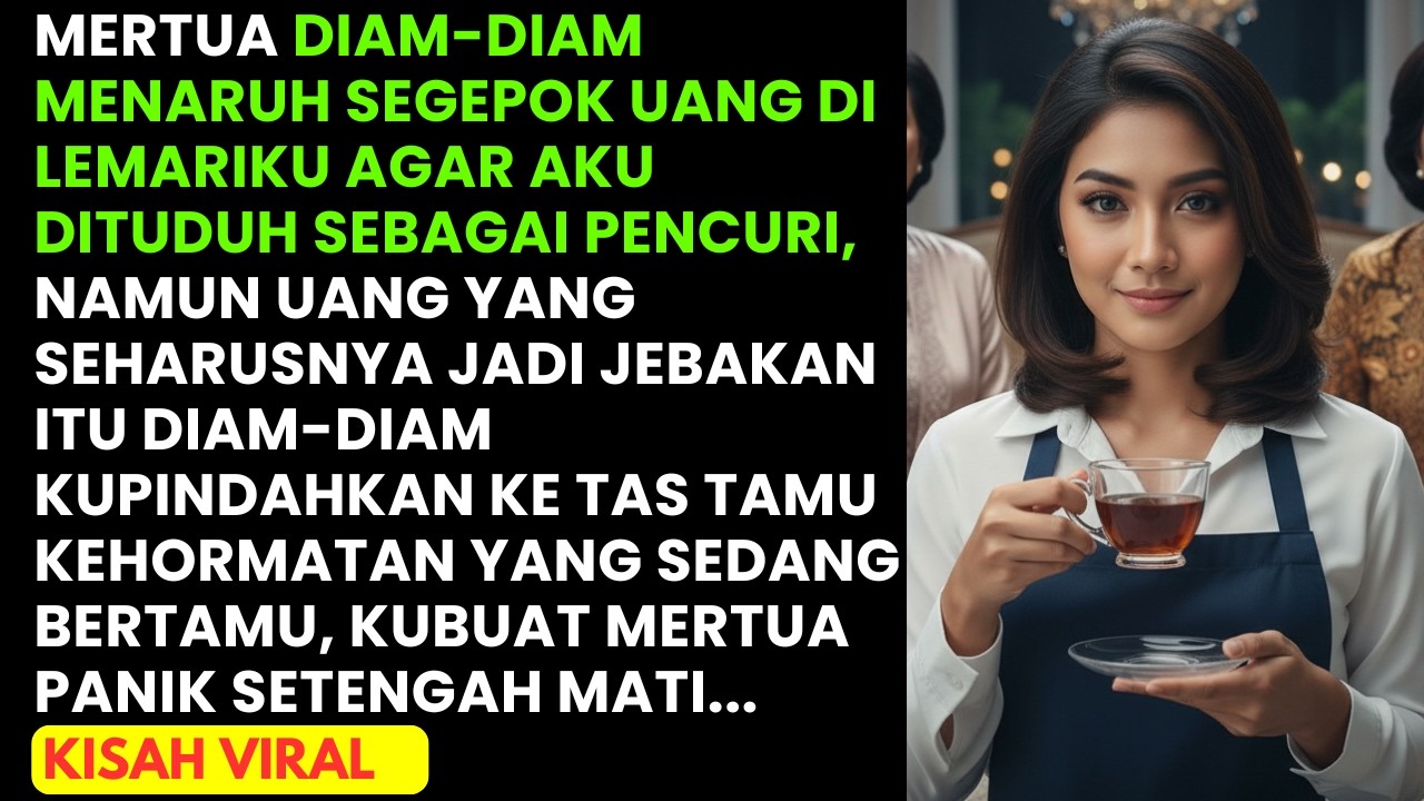 MERTUA MAU MEMFITNAHKU MENCURI SEGEPOK UANG, TAPI PAS JEBAKAN ITU KUPINDAHKAN DIA PANIK KARENA..