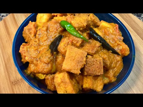 EASY TOFU RECIPE WITH POTATOES INDIAN STYLE  ALOO TOFU CURRY  Cook With Me