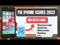 How to Fix iPhone Stuck in Recovery Mode and Other System Issues without Data Loss (2023)