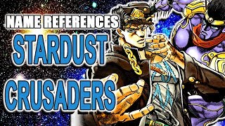 Music & Name References in Jojo's Bizarre Adventure || PART 3: STARDUST CRUSADERS