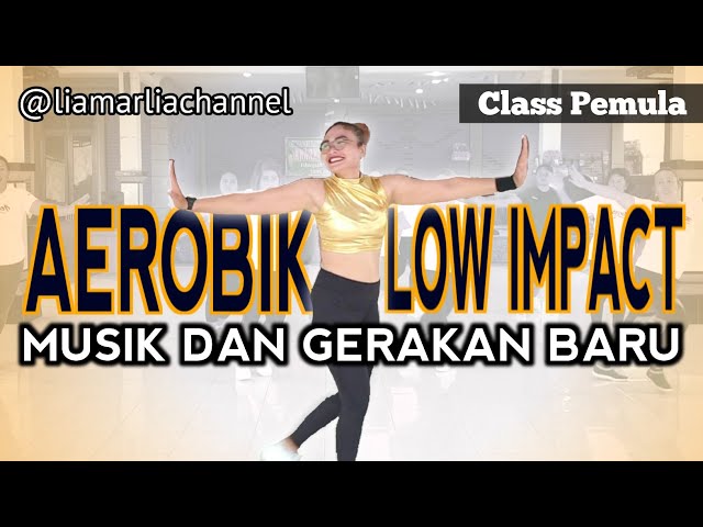 Aerobik Low Impact | Class Pemula |Musik Terbaru dan Gerakan Terbaru langsung bisa diikuti dirumah‼️ class=