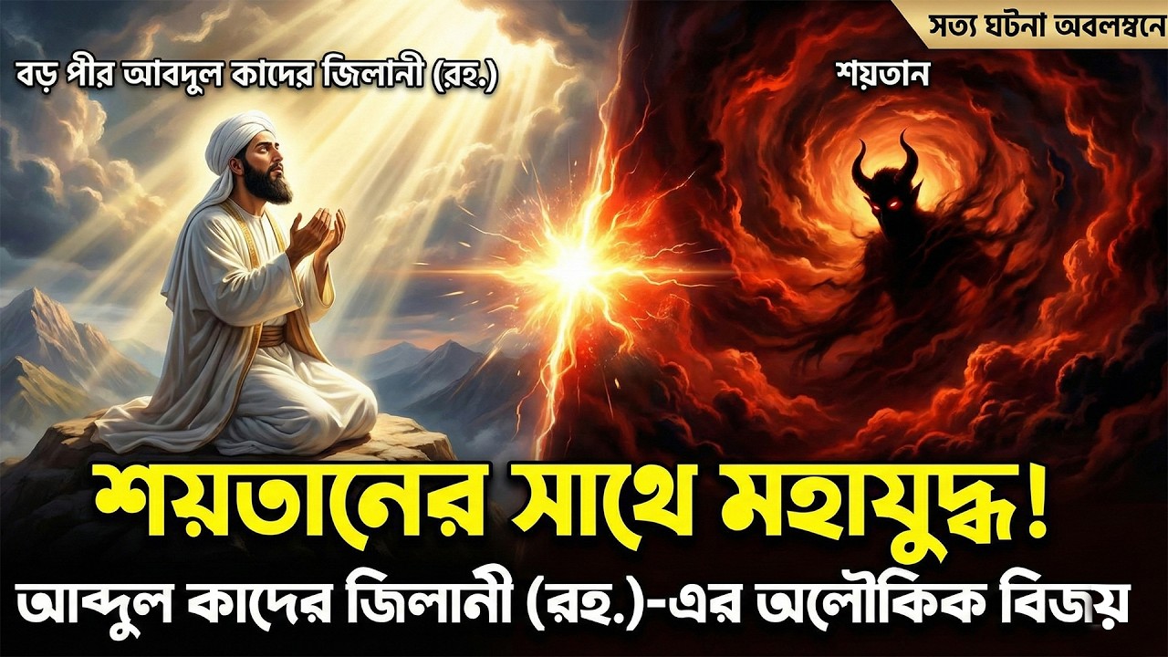 শয়তানের ভয়ংকর ফাঁদ এবং আব্দুল কাদের জিলানীর (রহ.) চূড়ান্ত লড়াই | সত্য ঘটনা
