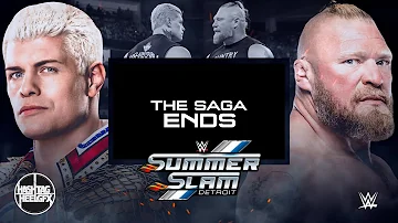 2023: Cody Rhodes vs. Brock Lesnar WWE SummerSlam Promo Theme Song - "Daylight" ᴴᴰ