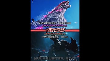 Godzilla Vs Mechagodzilla #godzilla #monsterverse #shorts #vsbattle #vsedit