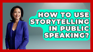 How To Use Storytelling In Public Speaking? - The Personal Growth Path