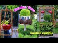 Beautiful and creative Garden Tour in India|How to set beautiful Home Garden|Flower garden Overview🔥