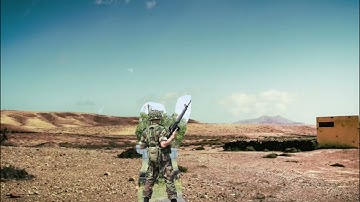 Photobashing artwork on Procreate