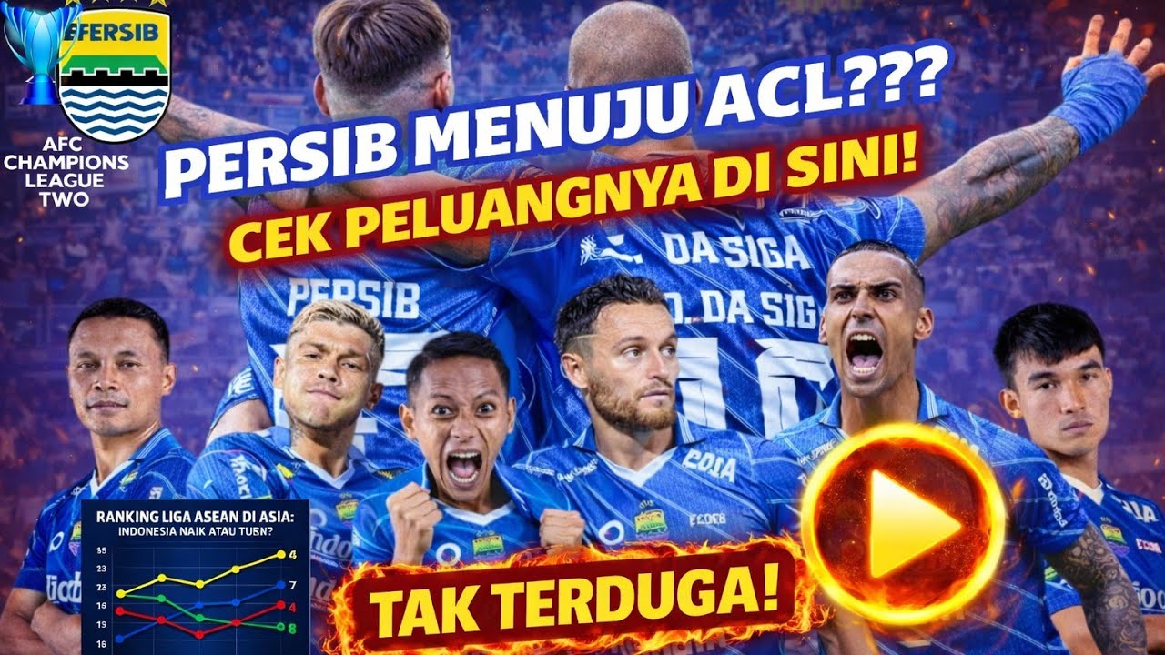 Persib Bandung di ACL 2 !!!  Ancaman Asia atau Sekadar Ilusi? Data Bicara