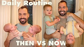 One Dad, Two Toddlers - Daytime Routine |  Dads to Twins via Surrogacy | The Marzoa Family