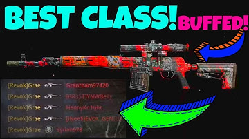The DRAGUNOV Got BUFFED! BEST Dragunov Class Modern Warfare! Quickscoping Class After Update 1.2