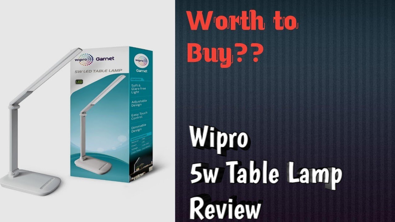 wipro table lamp