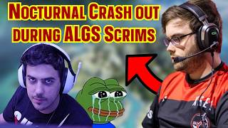 Hal and Team Reacts to Nocturnal and Sacred a very heated argument during ALGS scrims