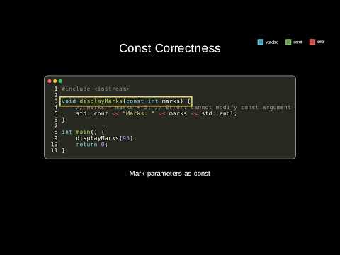 cpp 007 const in cpp