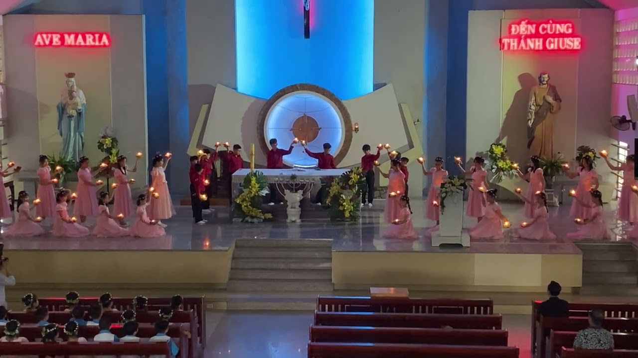 giáo xứ sài quất dâng hoa kính đức mẹ 2023