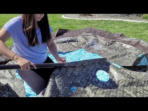 Summer Waves® Round YouTube Metal Setup - Frame Pool