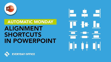 Keyboard Shortcuts for PowerPoint Alignment