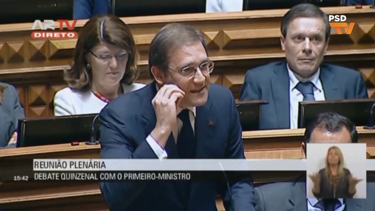 Pedro Passos Coelho relembra: 