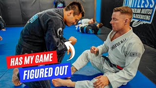 Black Belt Vs Black Belt | BJJ Rolling Commentary