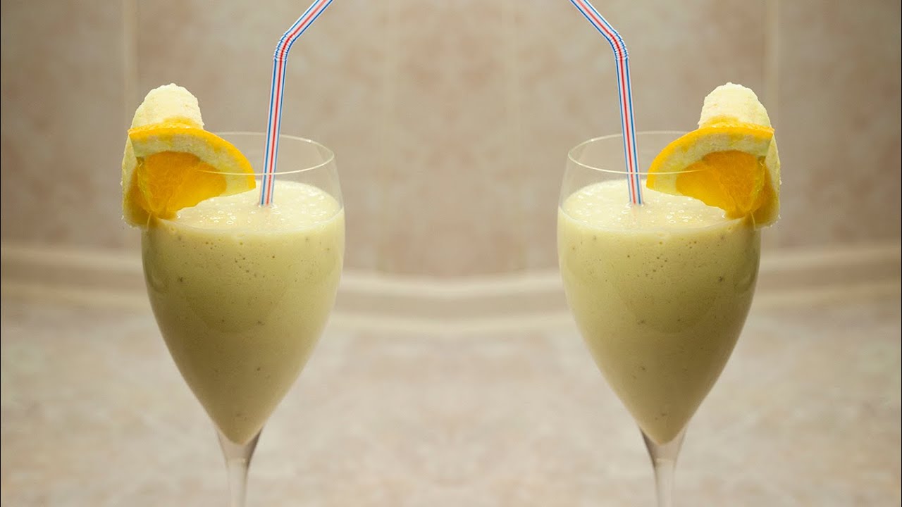 🍹🍌Банановый Милк-Шейк, вкуснее чем в ресторане😍 - YouTube