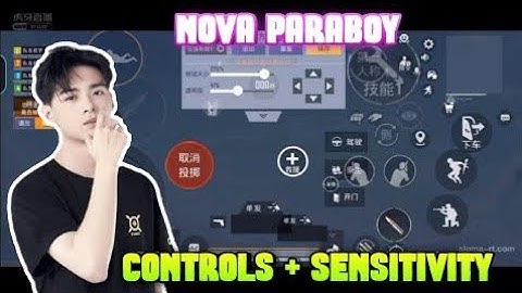 Nova Paraboy New Controls And Latest Sensitivity | BGMI  | Pubg Mobile