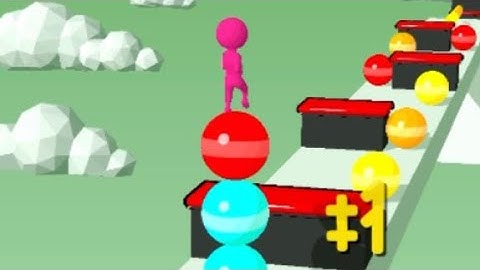 STACK RIDER - All Levels Gameplay IOS ( 10-12).