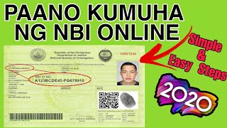 Paano Kumuha Ng Nbi Online 2021  2 Step Only For 130 Pesos nbiclearanceonline2021