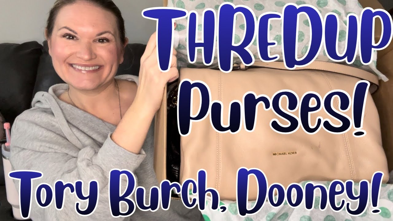 Распаковка и распродажа набора из 5 фирменных сумок THREDUP! #распаковказагадок #сумки #распродаж...