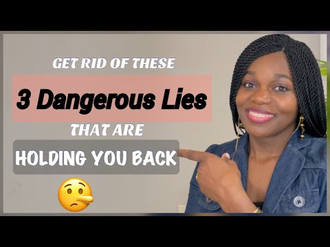 3 DANGEROUS LIES WE TELL OURSELVES | Finish the year strong week 4/8