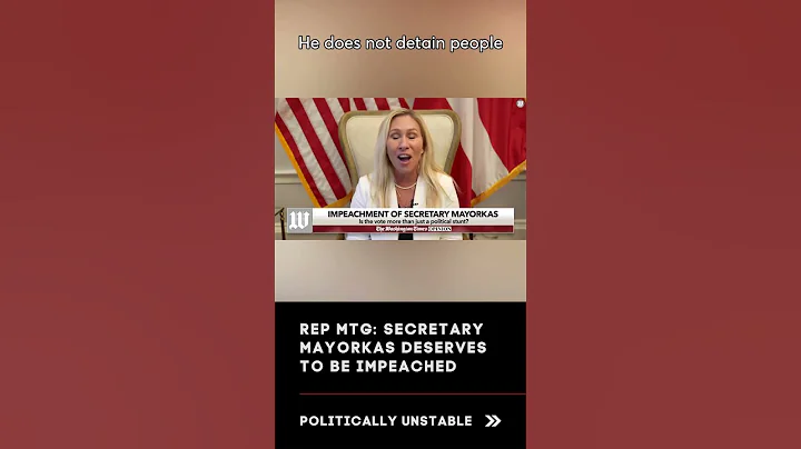 Rep MTG: Secretary Mayorkas deserves to be impeached