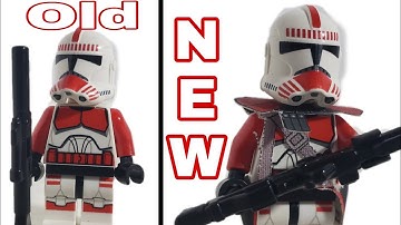 Making Your Lego Clone Troopers Look COOL! Clone Army Customs,  BrickArms, TheCapeCantina| Star Wars