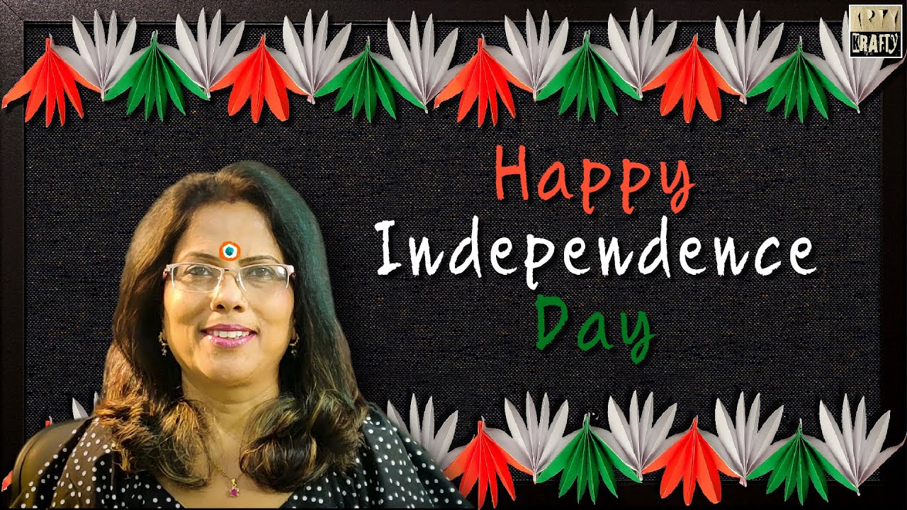 TRICOLOR Design for Bulletin Board for INDEPENDENCE DAY Celebration