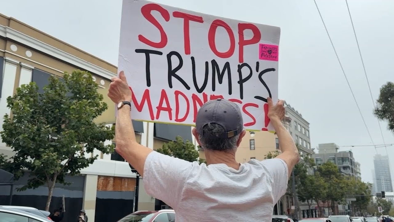 Fight the Trump Takeover: Hundreds protest recent Trump administration actions in San Francisco