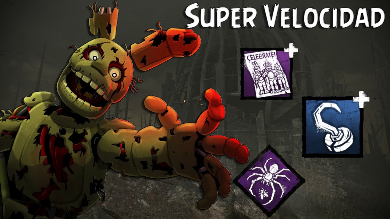 Springtrap Addons Dbd Dead by Daylight - Jugamos Con La Build y Addons Mas Rapidos de ...