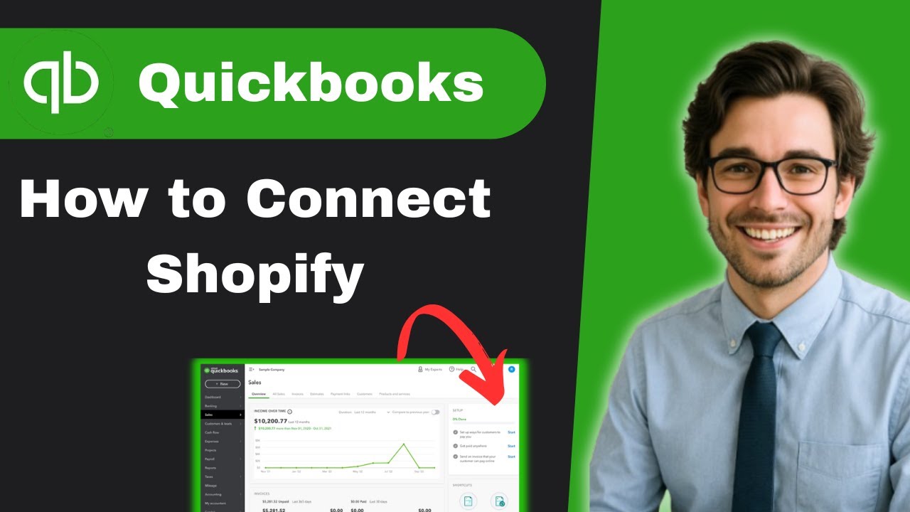 How to connect Shopify to Quickbooks Online (full guide) - YouTube