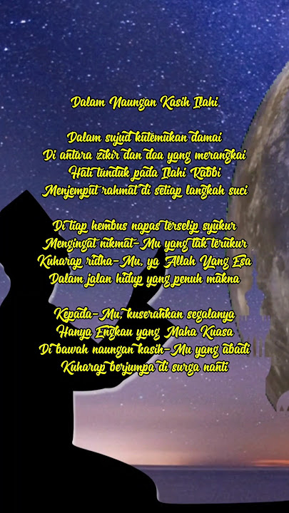 puisi islami pendek menyentuh hati #shorts #viral #trending