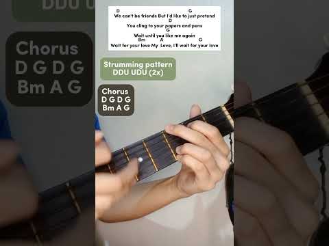 We Can't Be Friends Guitar Chords Tutorial Guitarlesson Guitarchords