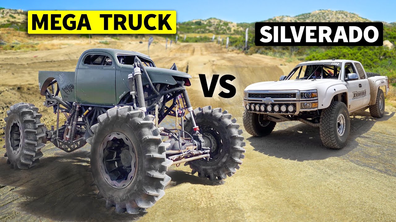 THIS vs THAT OFF-ROAD! Methanol Megatruck vs TURBO LS Silverado Prerunner