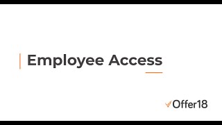 Employee Access - Offer18