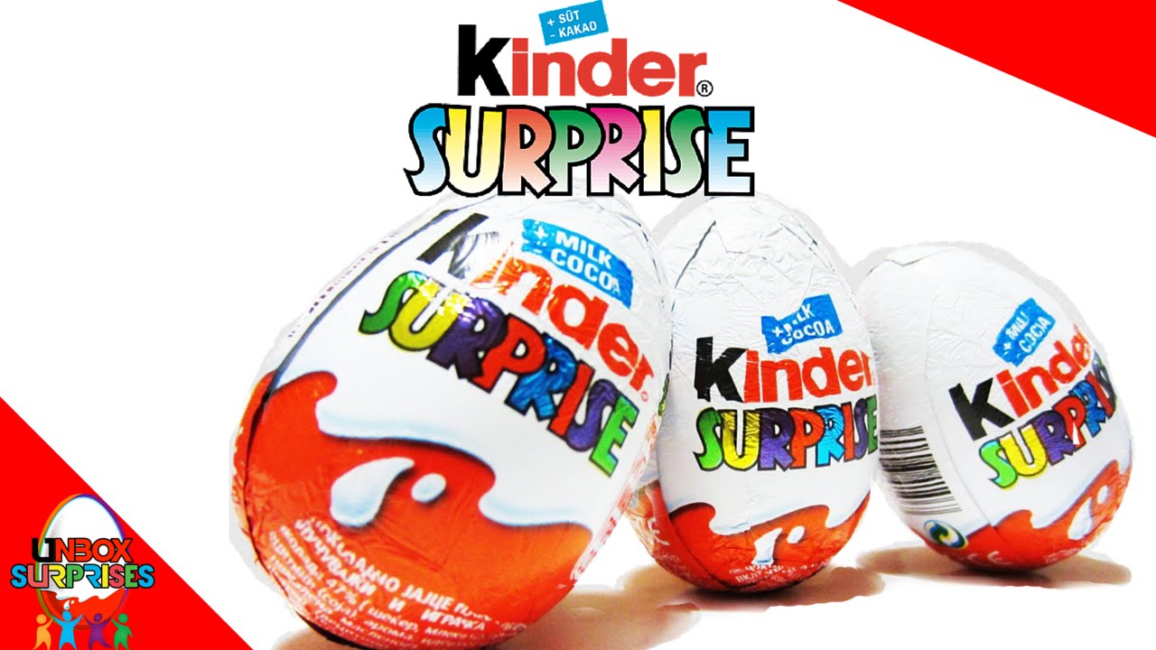 12 Kinder Surprise Chocolate Eggs Canada Version YouTube