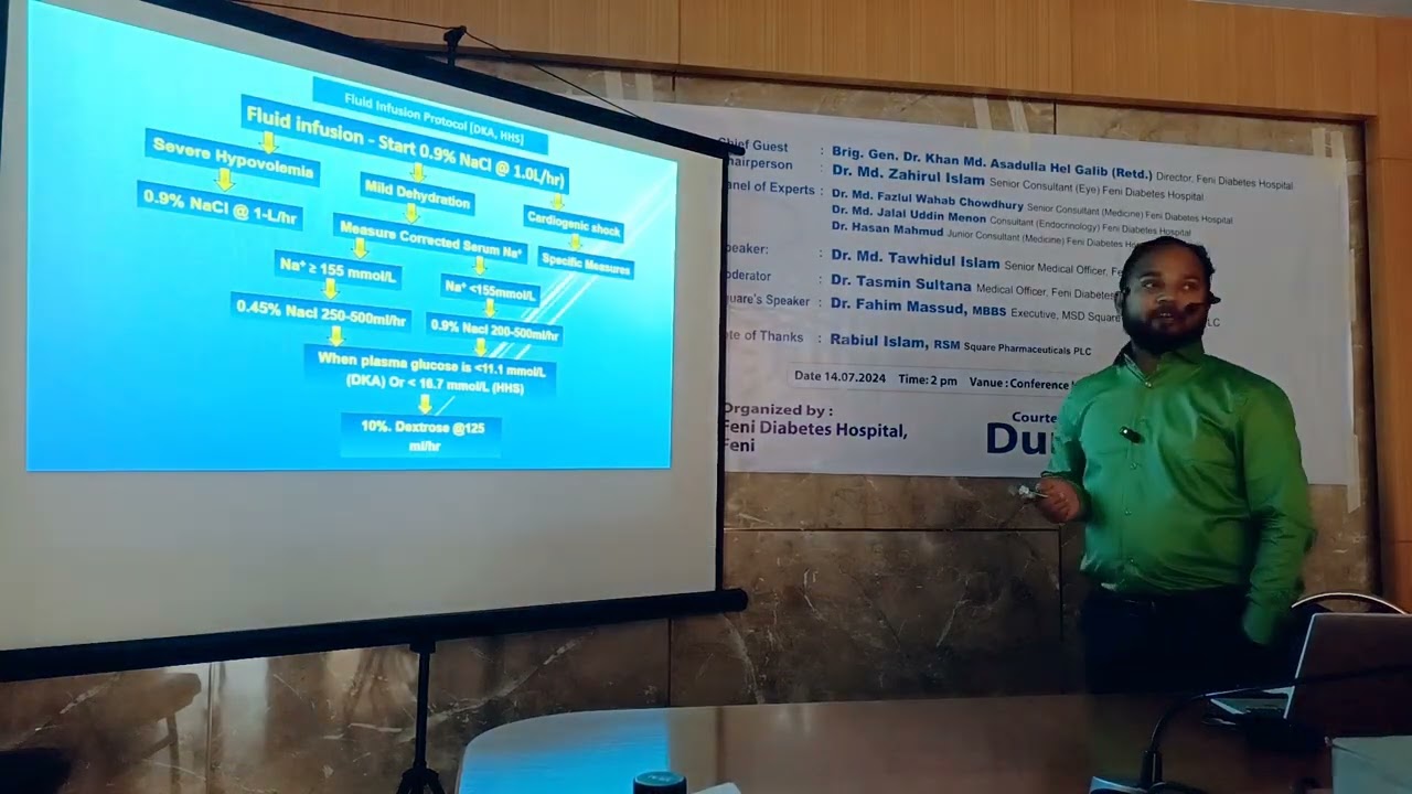 Scientific seminar on Diabetic ketoacidosis (DKA)
