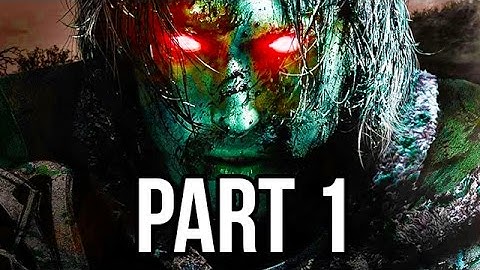 Middle Earth Shadow of Mordor Gameplay Walkthrough - Part 1 - Intro/Mission 1 (PS4/XB1 1080p HD)