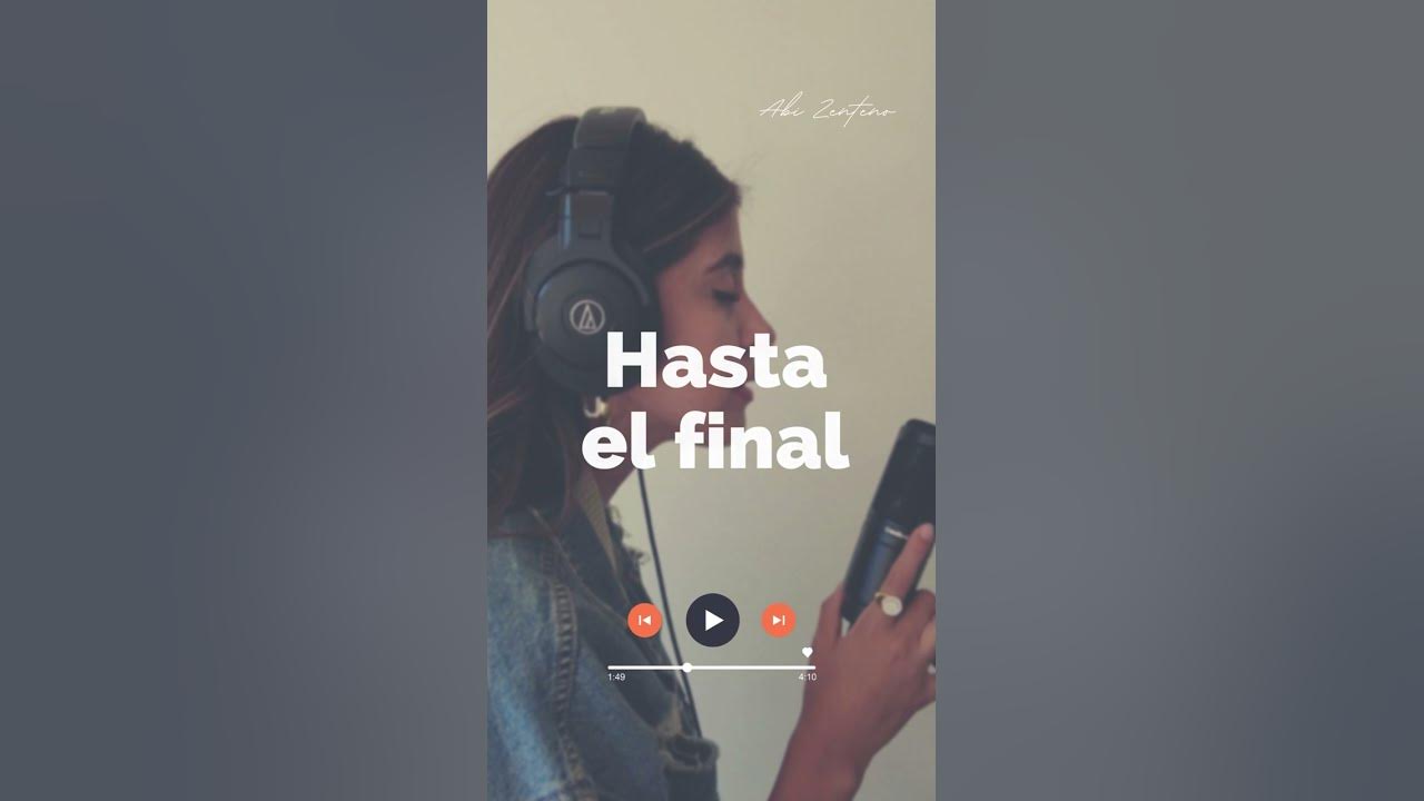 De tal manera me amó | Cover by Abi Zenteno | Original Abel Zavala