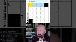 Reprimand Vegas with a sneezing sound while you solve today's mini crossword