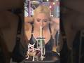 Lady gives exceptional bottle service #reaction #comedy
