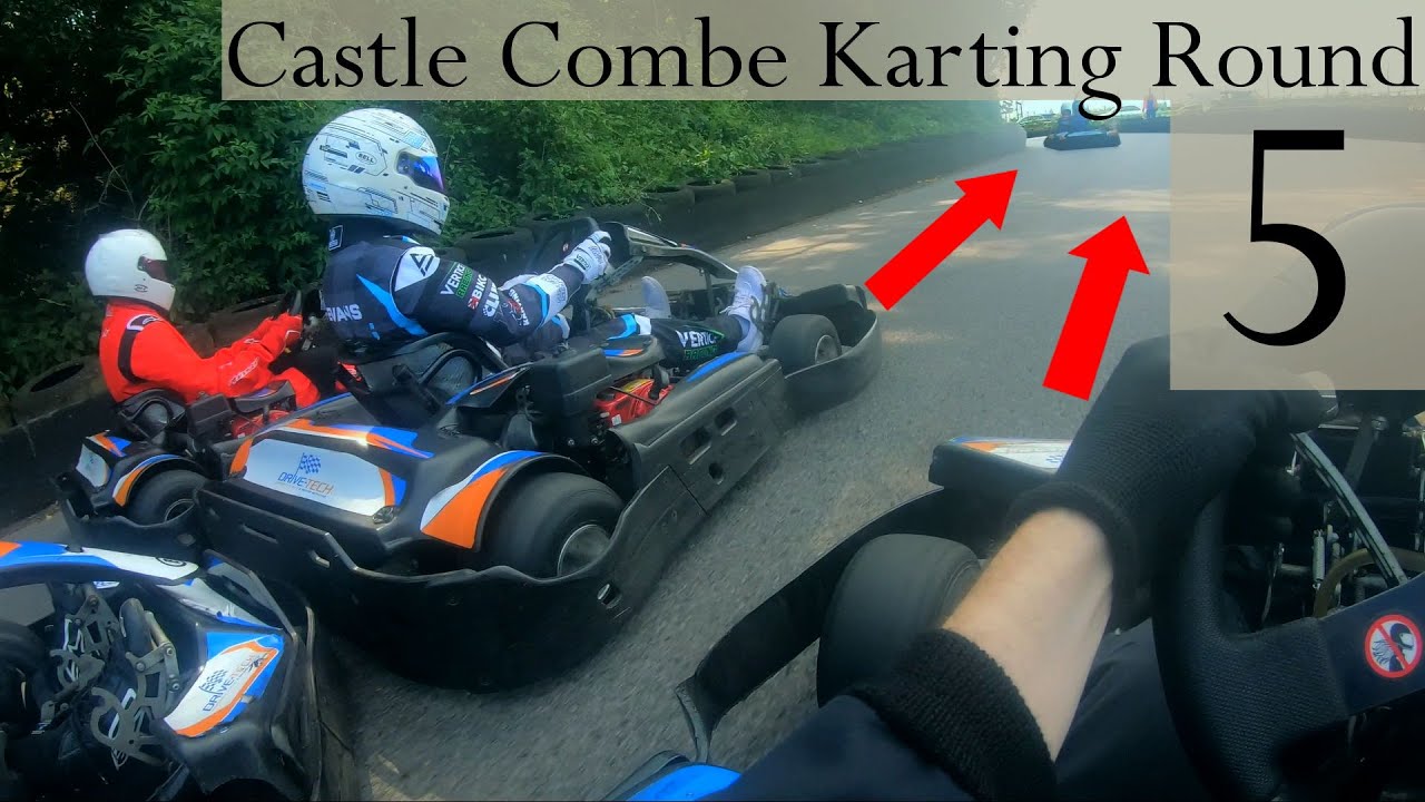 3 Wide for a Podium - 2023 Castle Combe Karting Championship Round 5