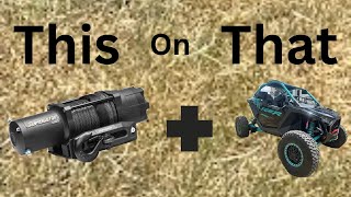 We Install a SuperATV 6000lb Winch on Pro R - SXS Upgrades