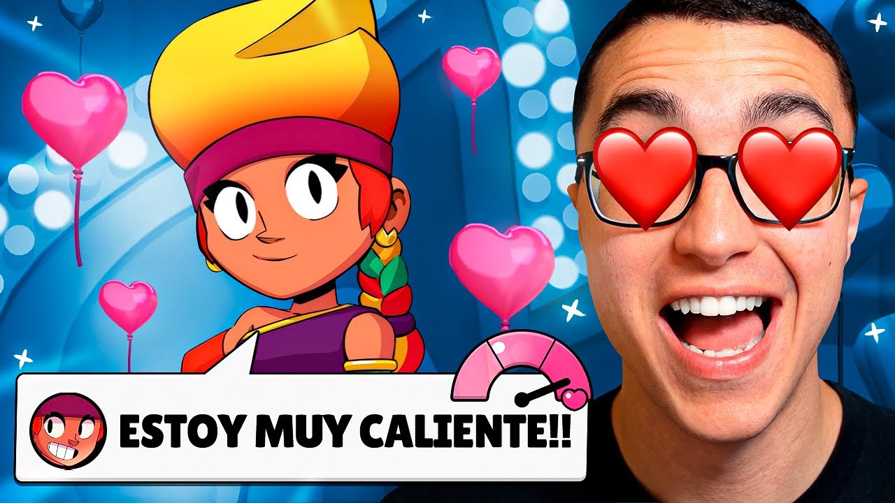TENGO una CITA con AMBER de BRAWL STARS... (MUY CALIENTE)
